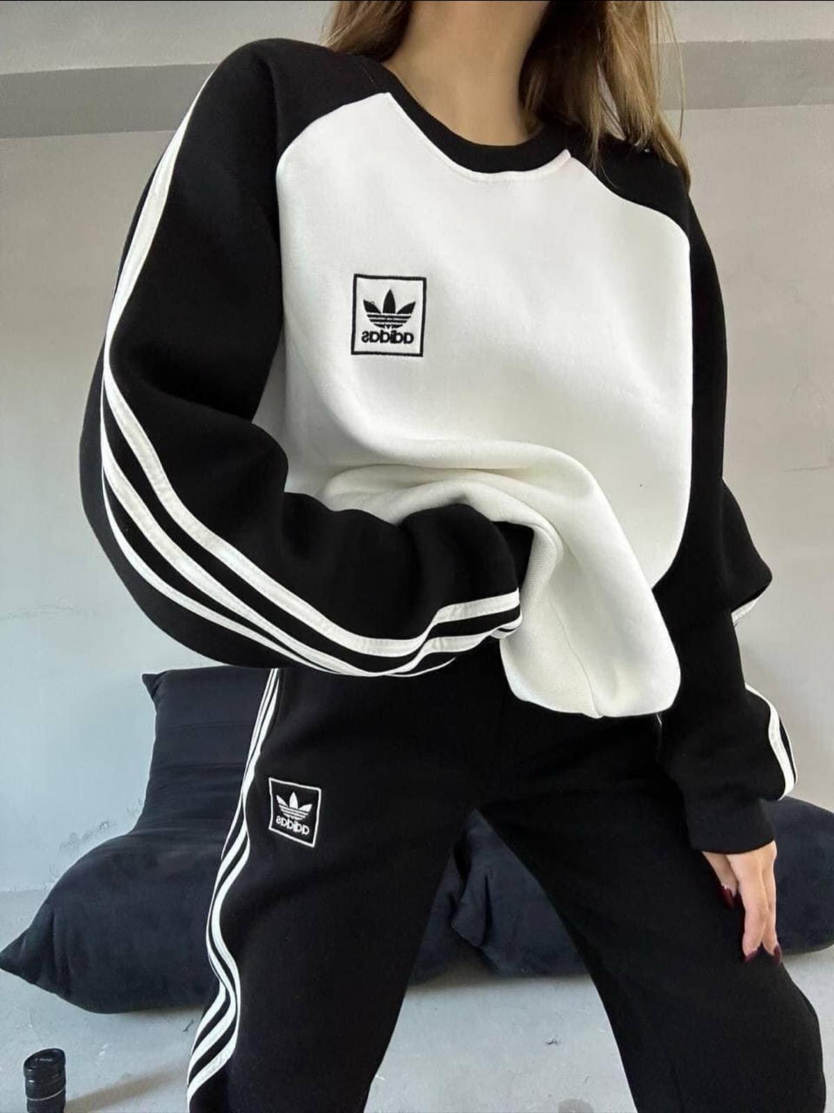 Chándal Adidas negro/Blanco