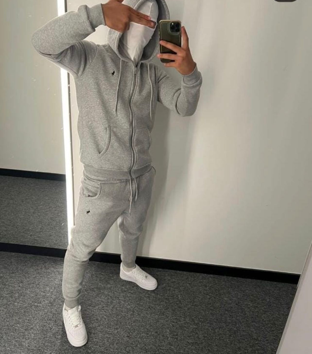 Chandal  Ralf Lauren gris