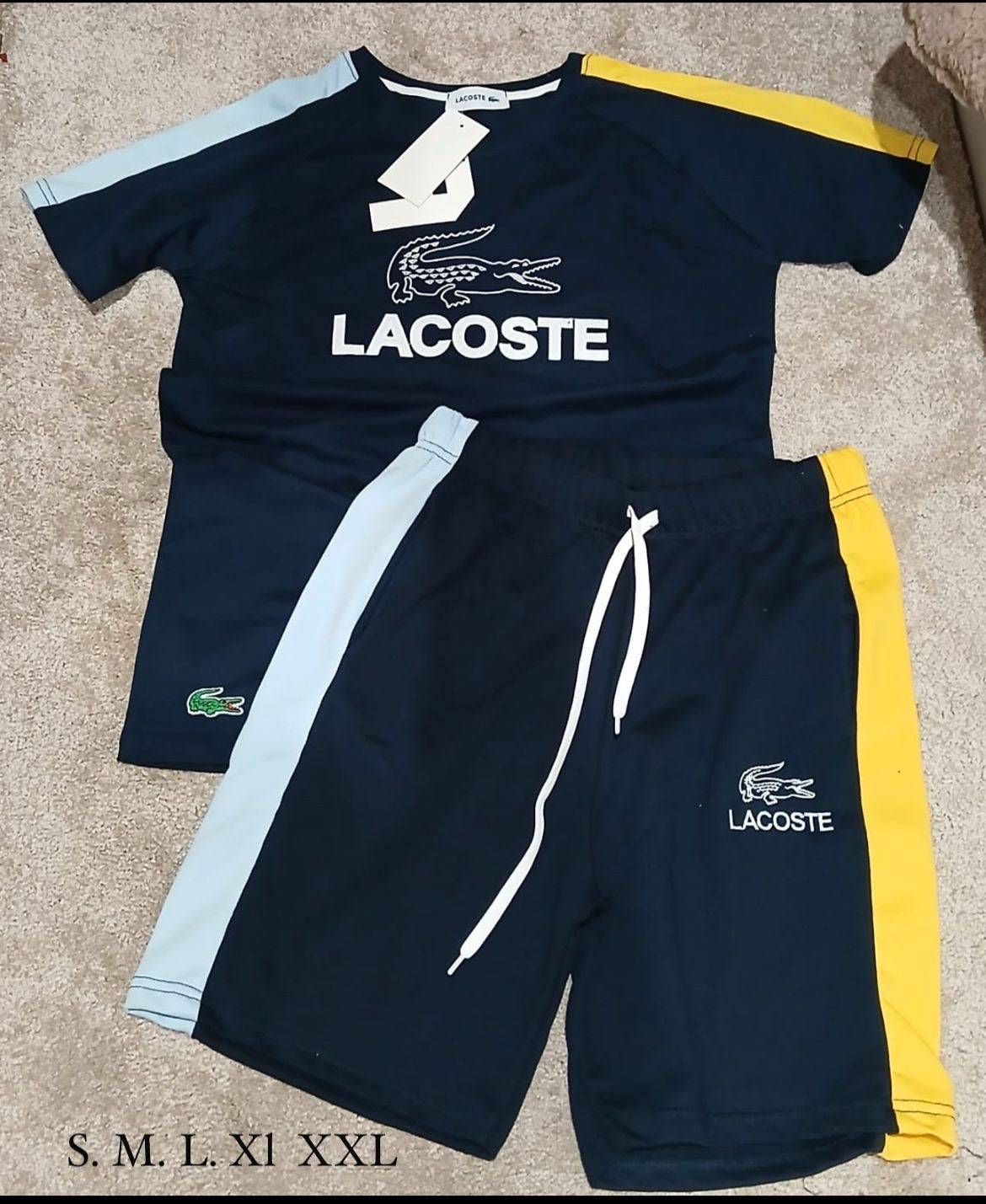 Conjunto verano Lacoste negro