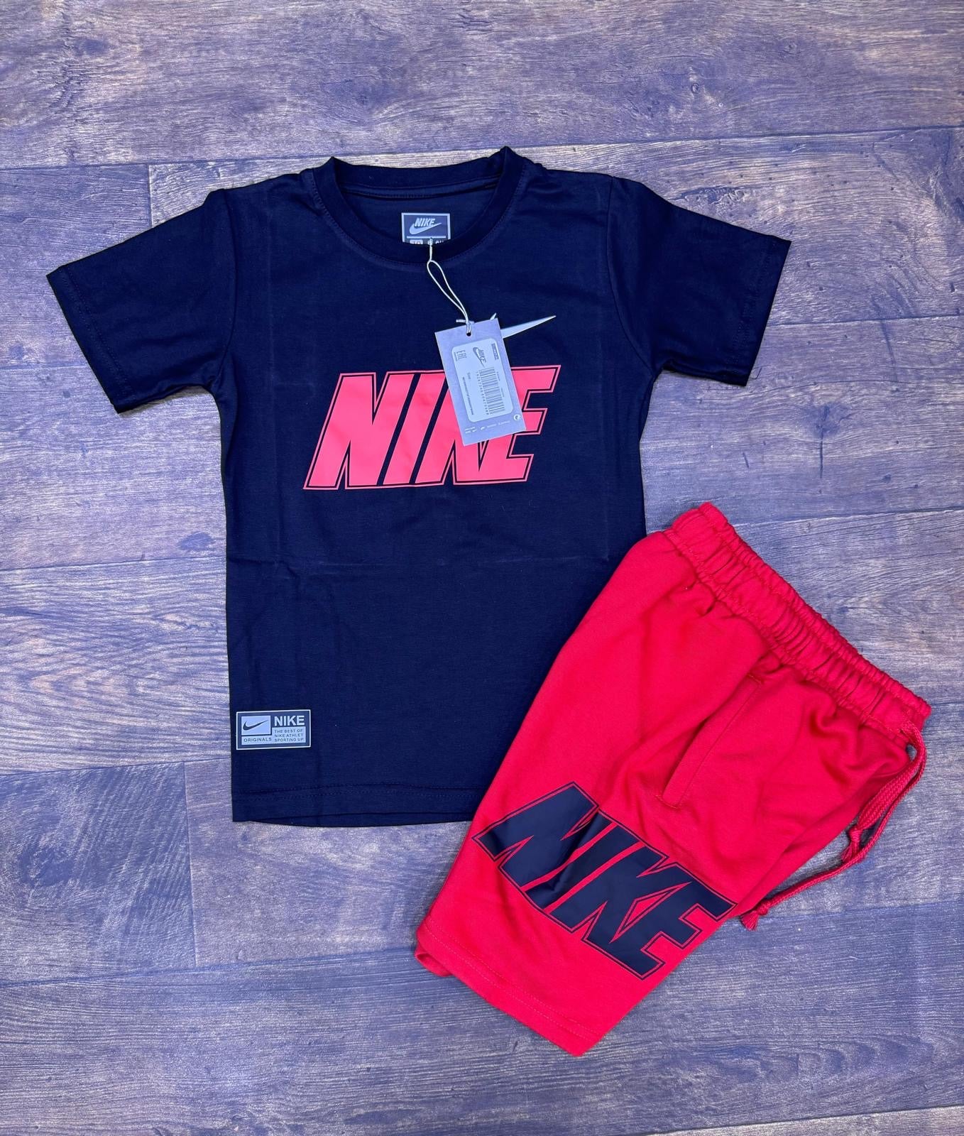 Chándal nike nuevo de verano Negro/rojo