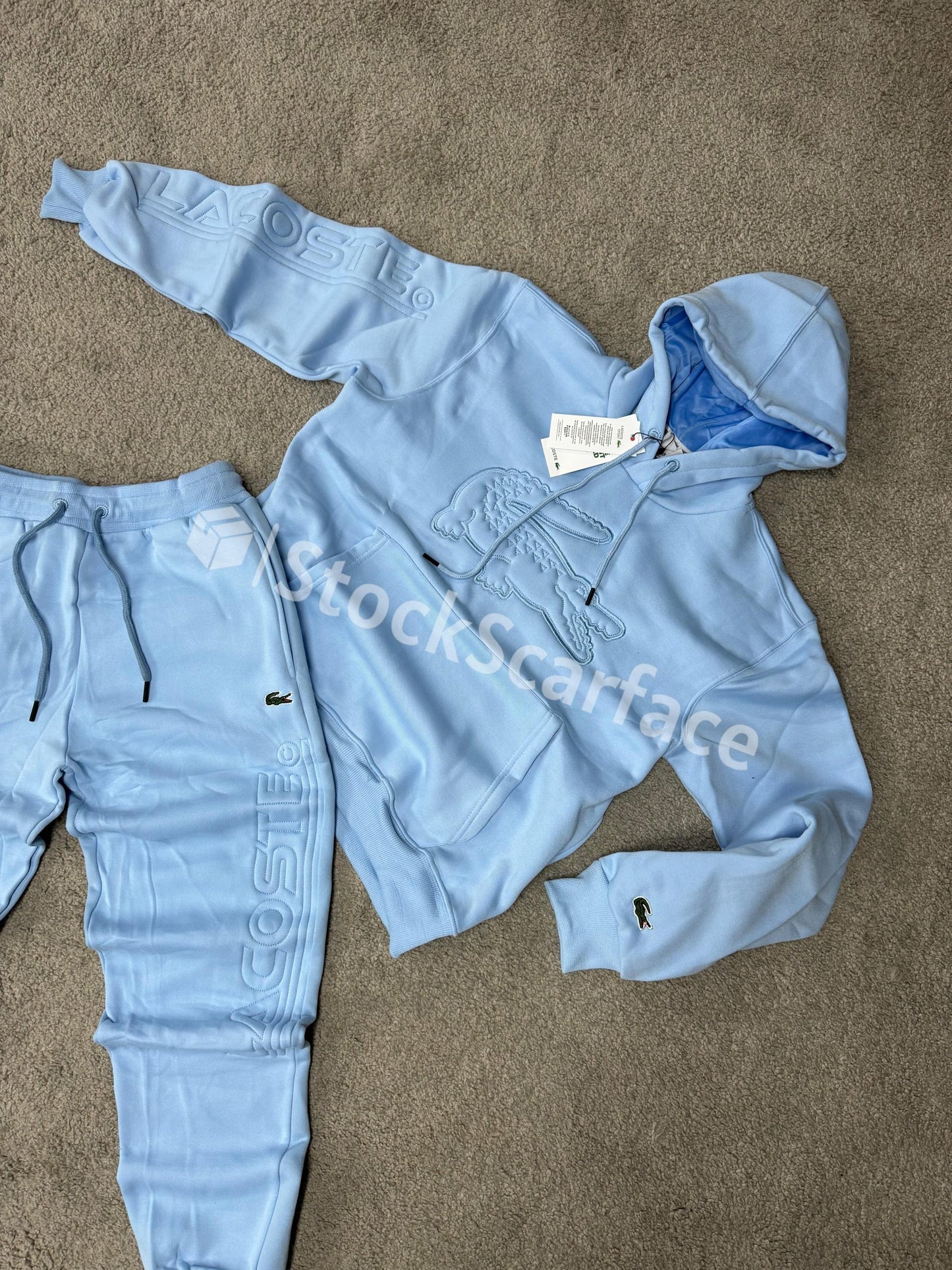 CHÁNDAL LACOSTE AZUL ENTERO