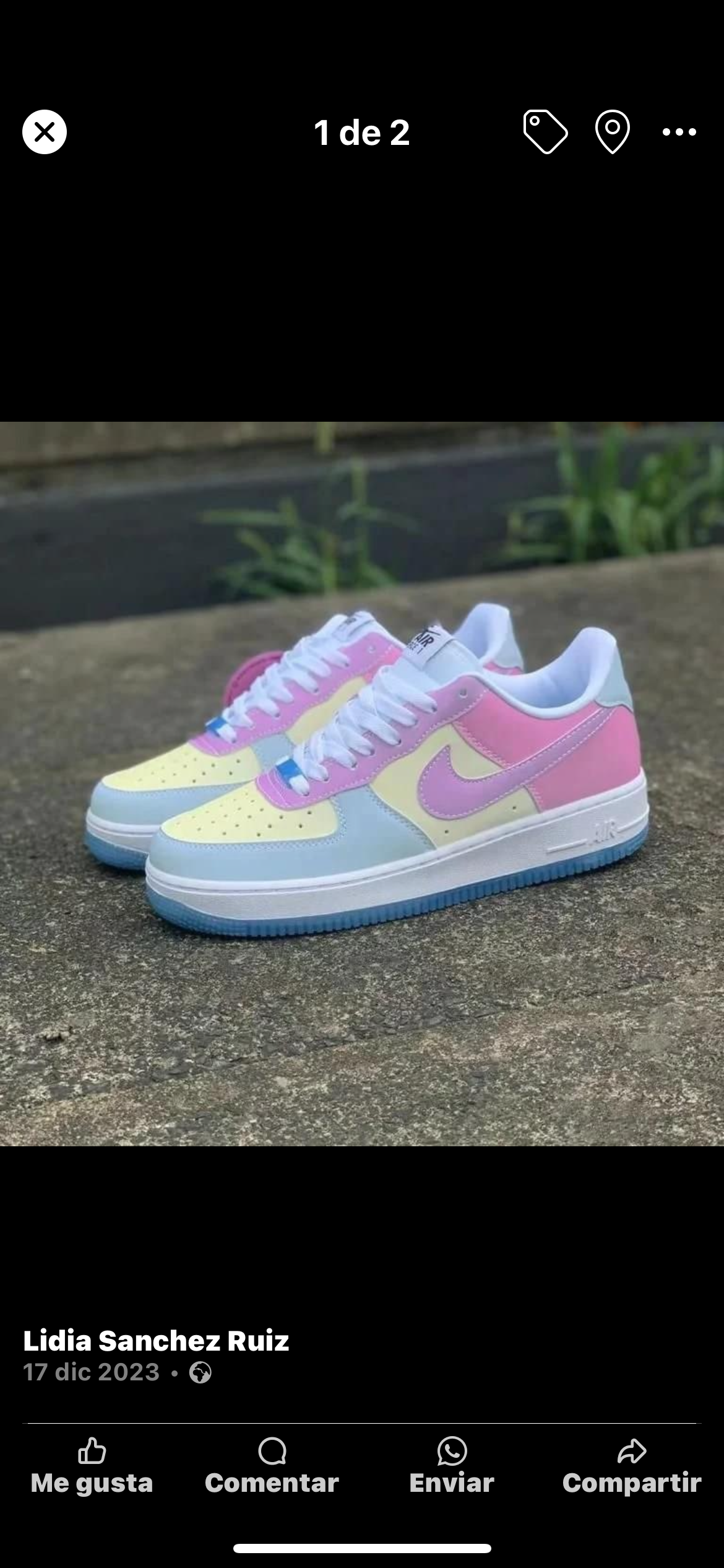 Air Force “Cambia de color”