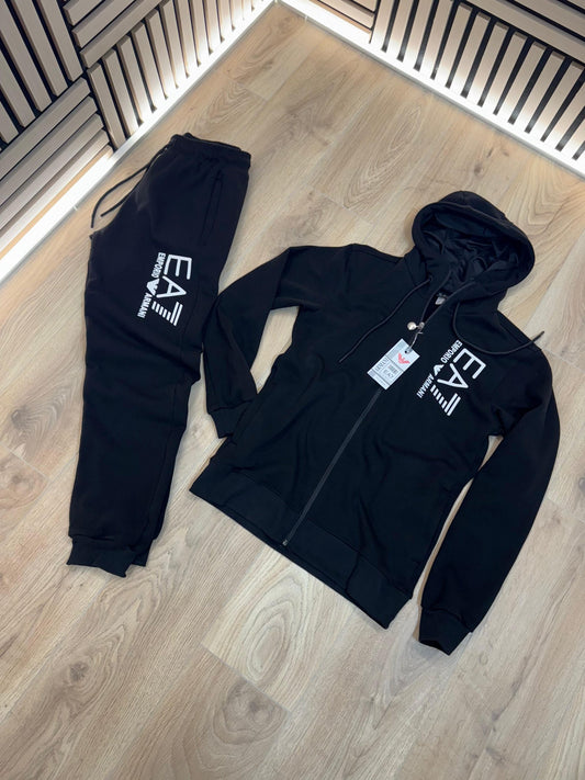 Chándal EA7  armani negro