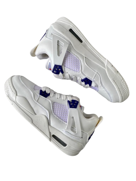 Jordan Retro 4 Purple/Blue Metallic