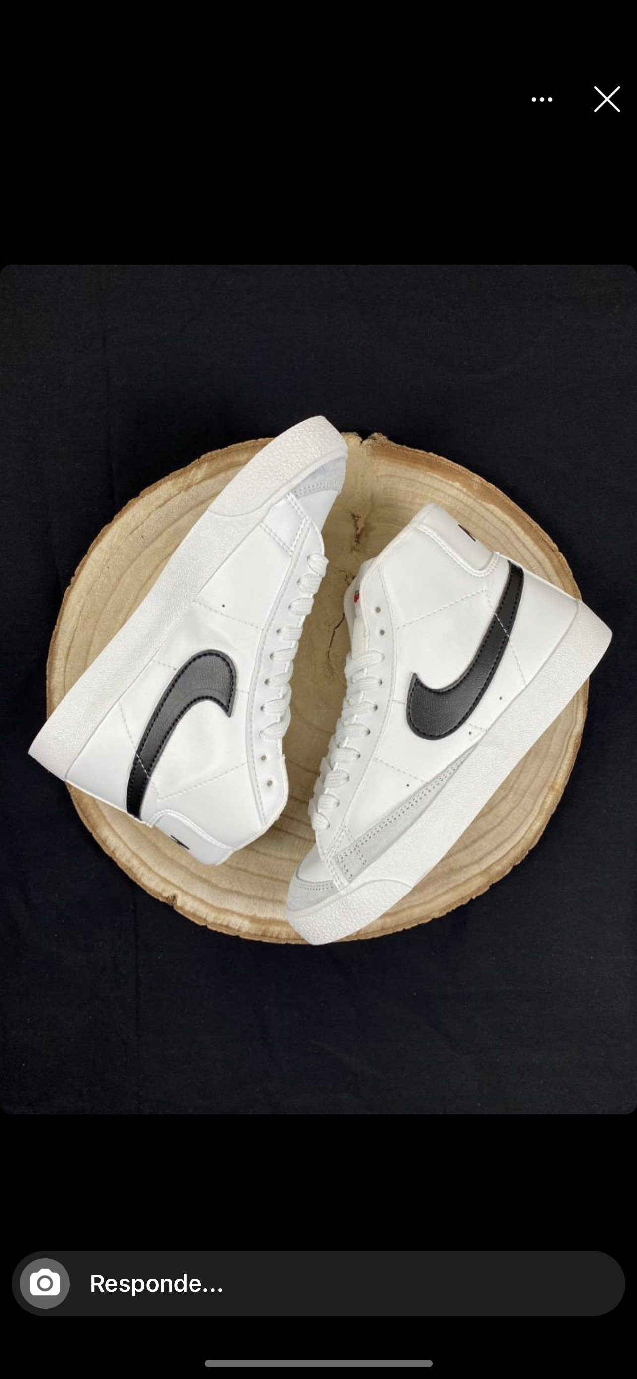 Nike Blazer Negro/Blanco