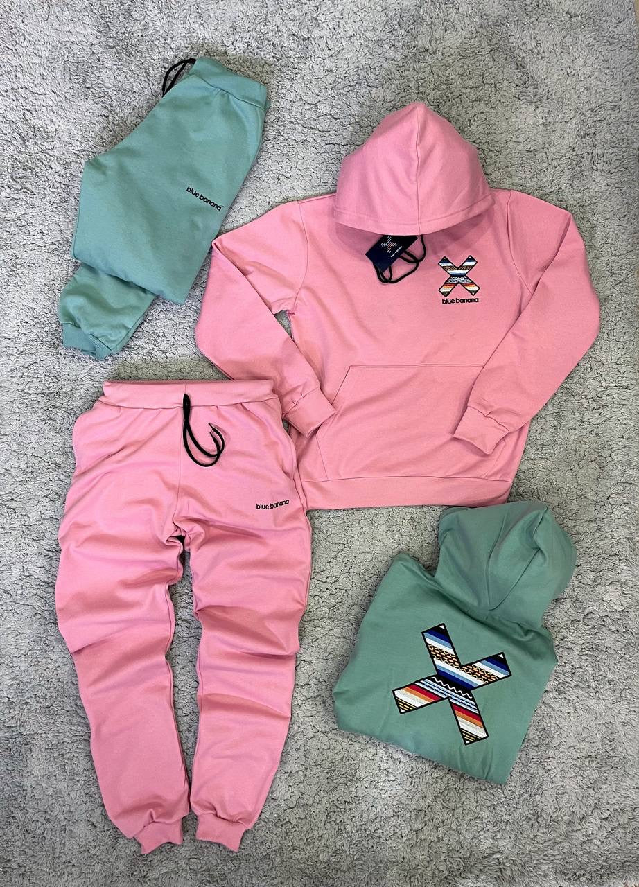 NUEVO Chandal BANANA ROSA