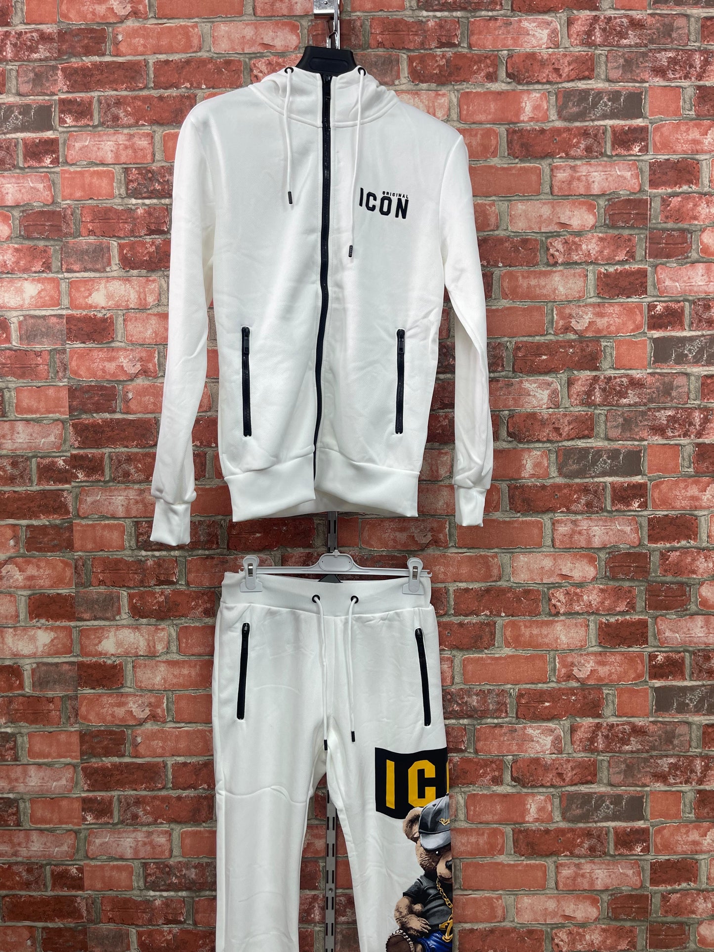 Chándal icon bordado Blanco