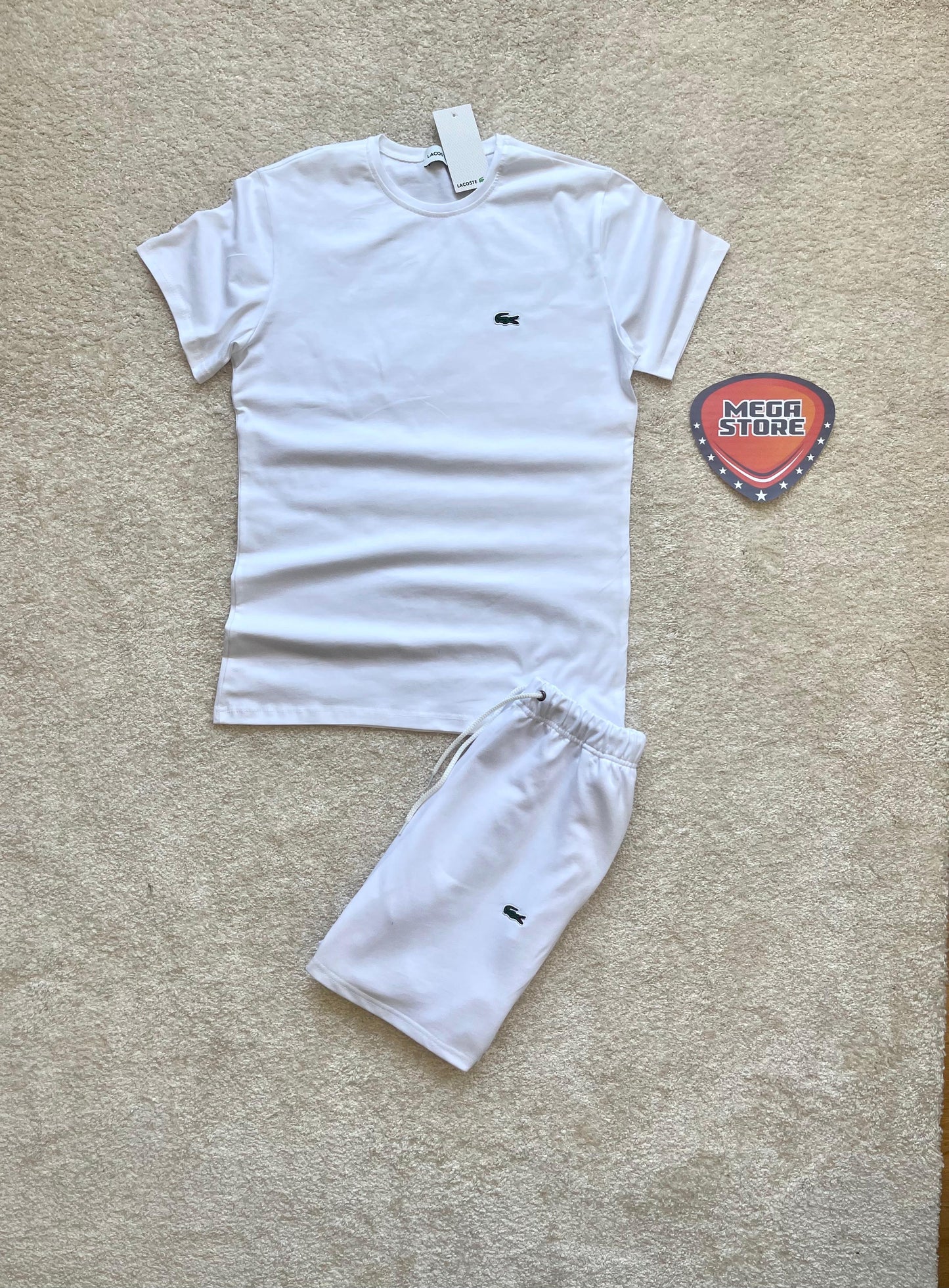 Conjunto verano Lacoste  BLANCO