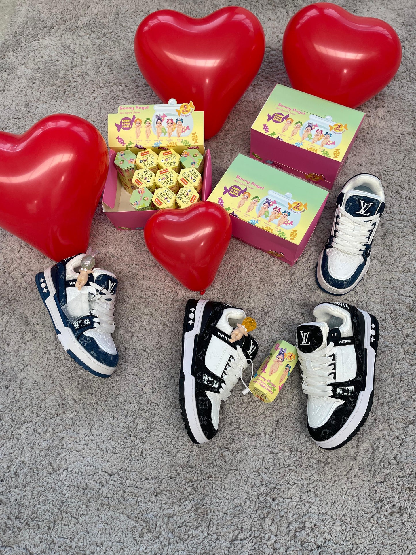 Zapatillas Louis Vuitton “Máxima calidad” *negro*