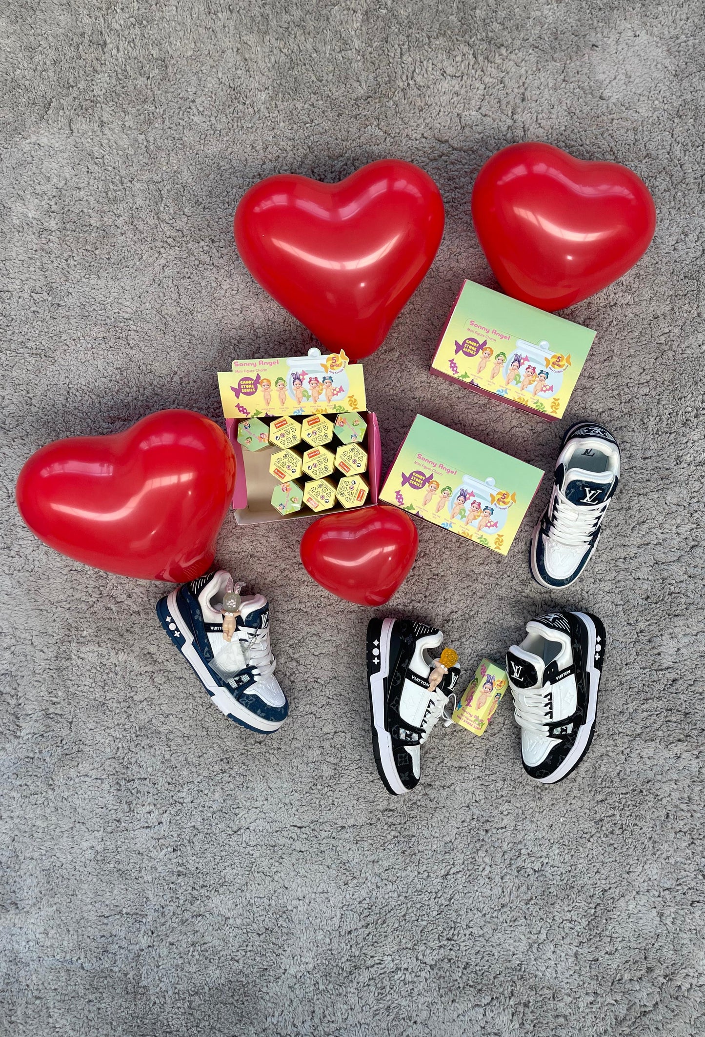 Zapatillas Louis Vuitton “Máxima calidad” *negro*