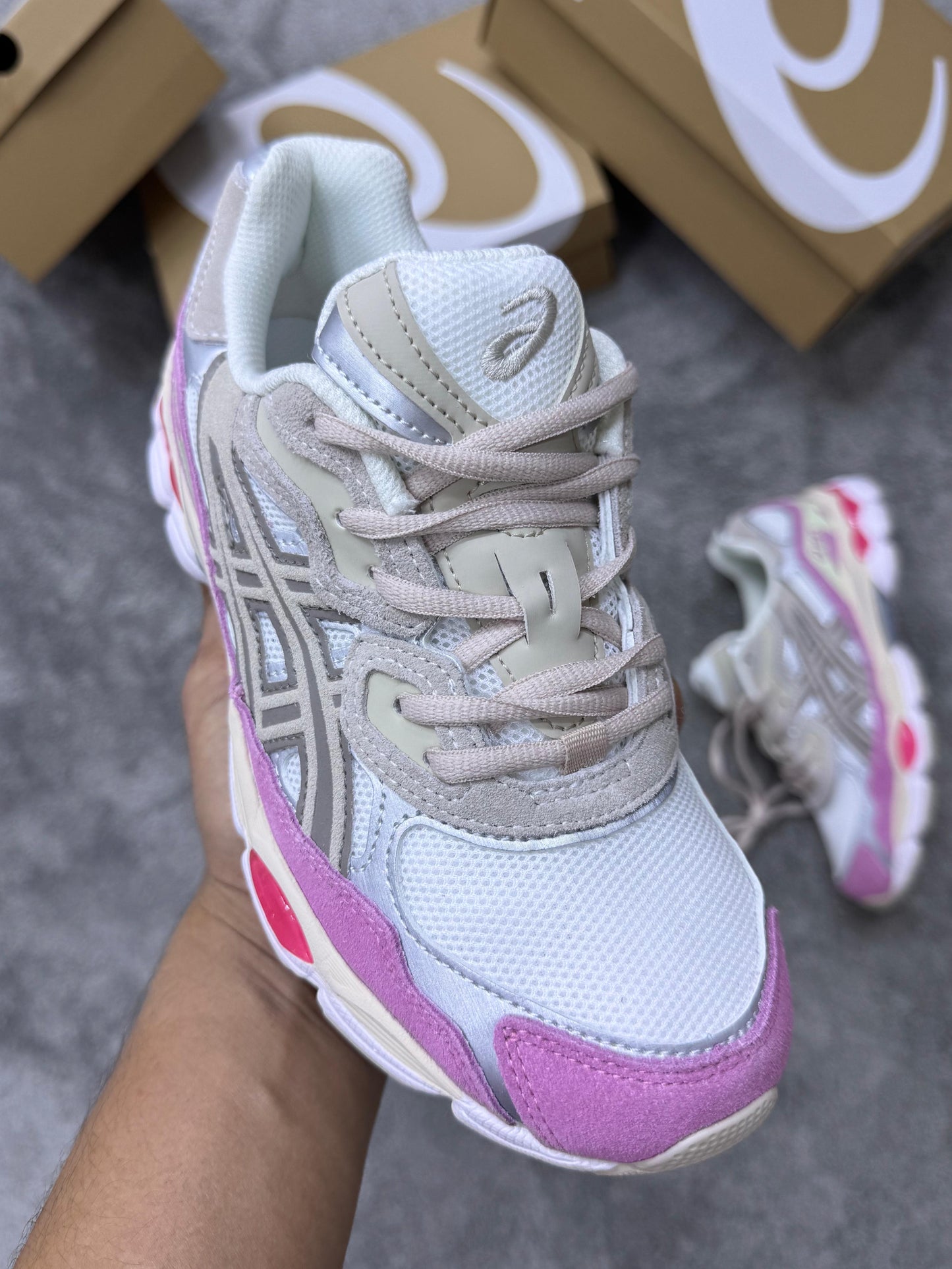 ASICS GEL-NYC  ROSA/BLANCO