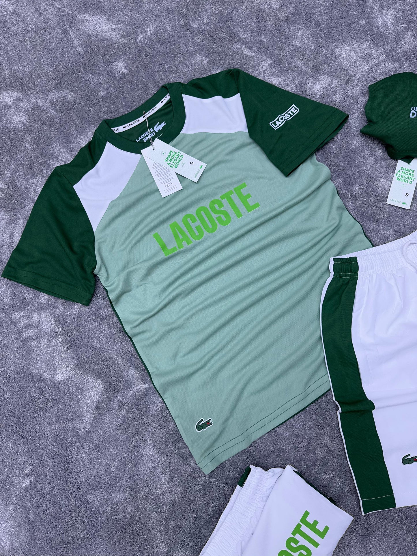 Conjunto verano Lacoste verde