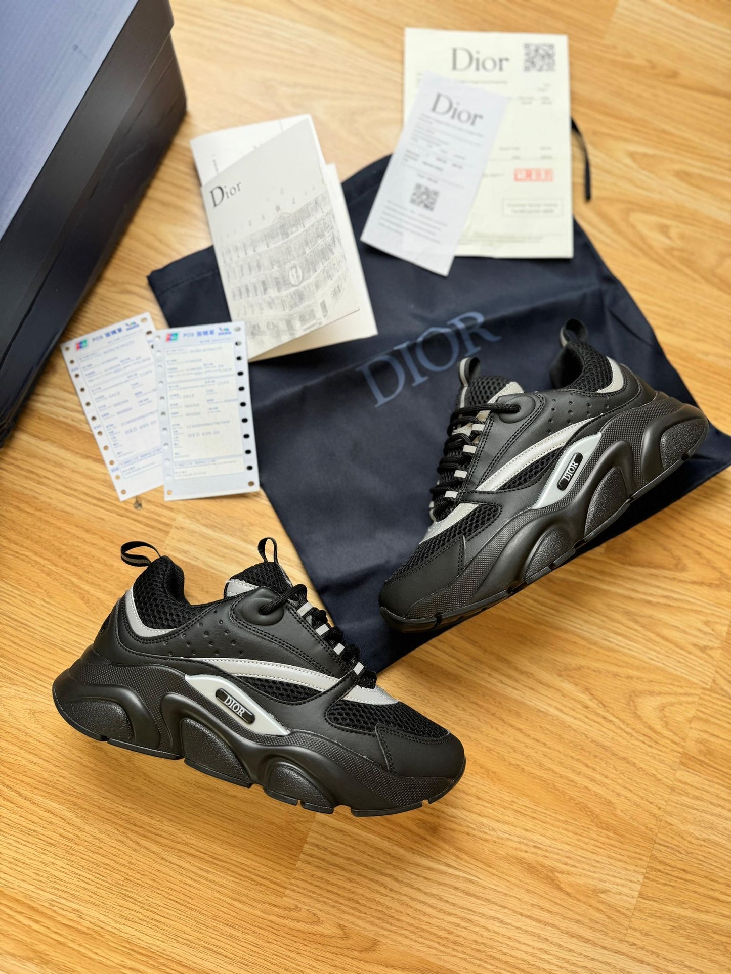Zapatillas Dior B22 negro