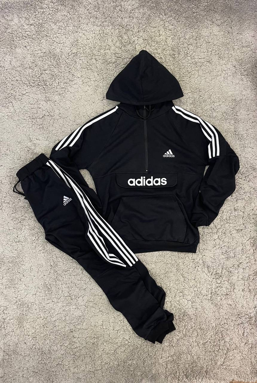 Chándal Adidas bordado negro