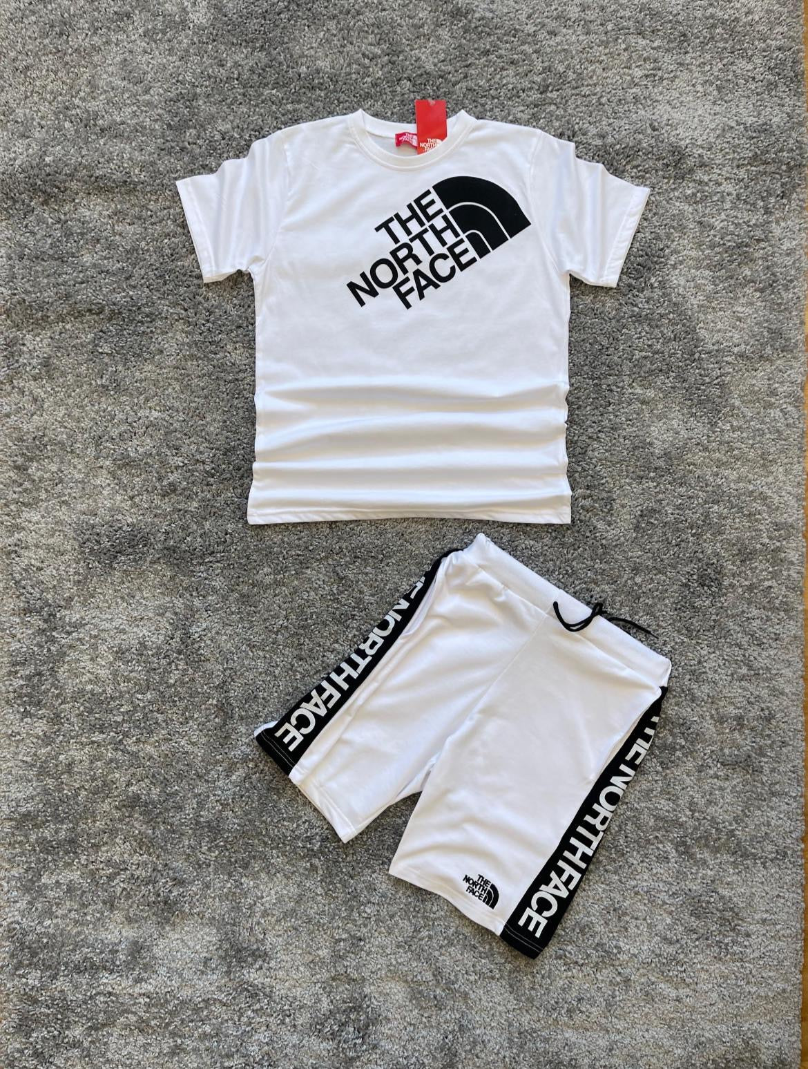 Conjunto blanco The North Face verano