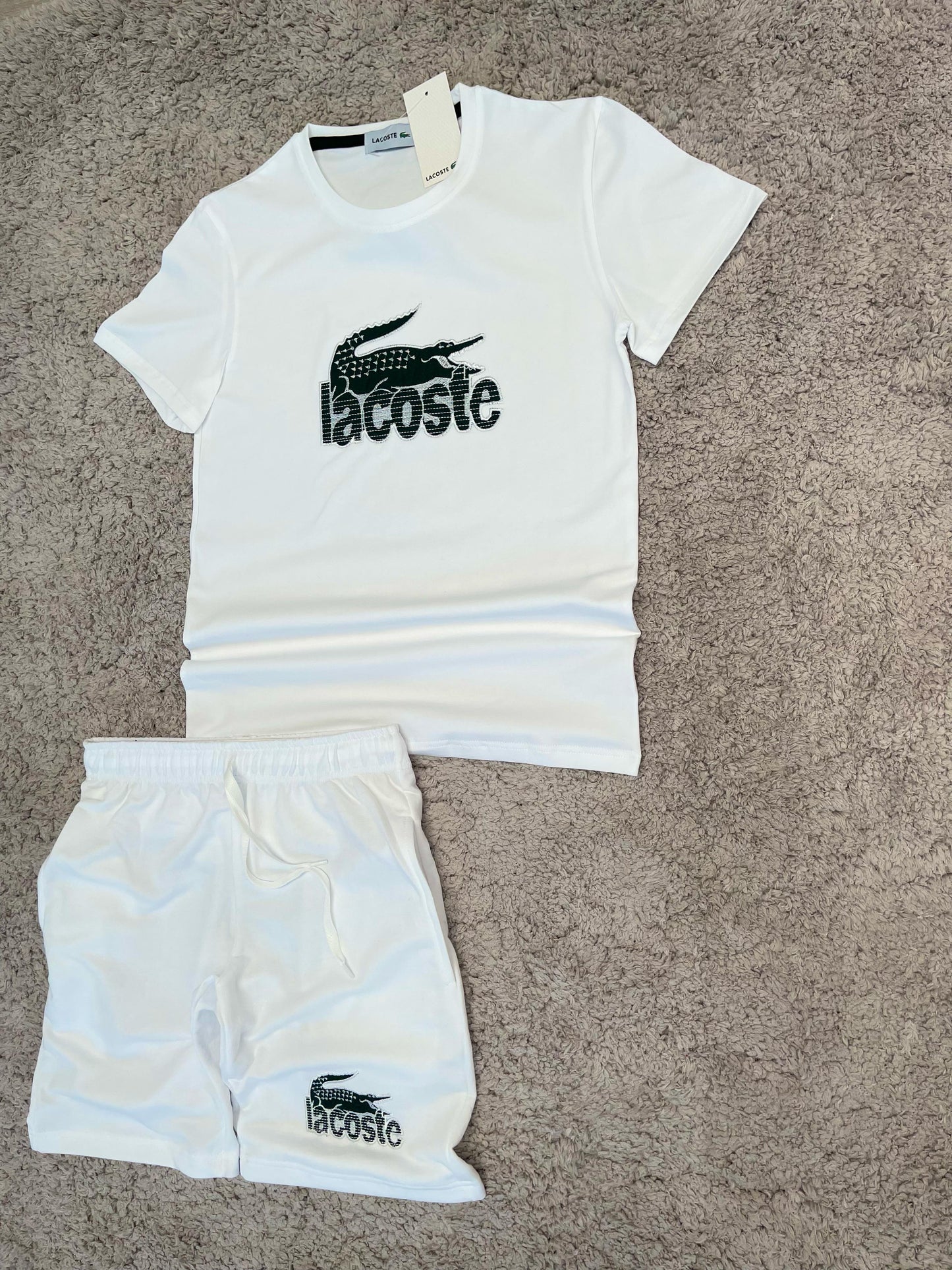 Conjunto verano Lacoste  BLANCO