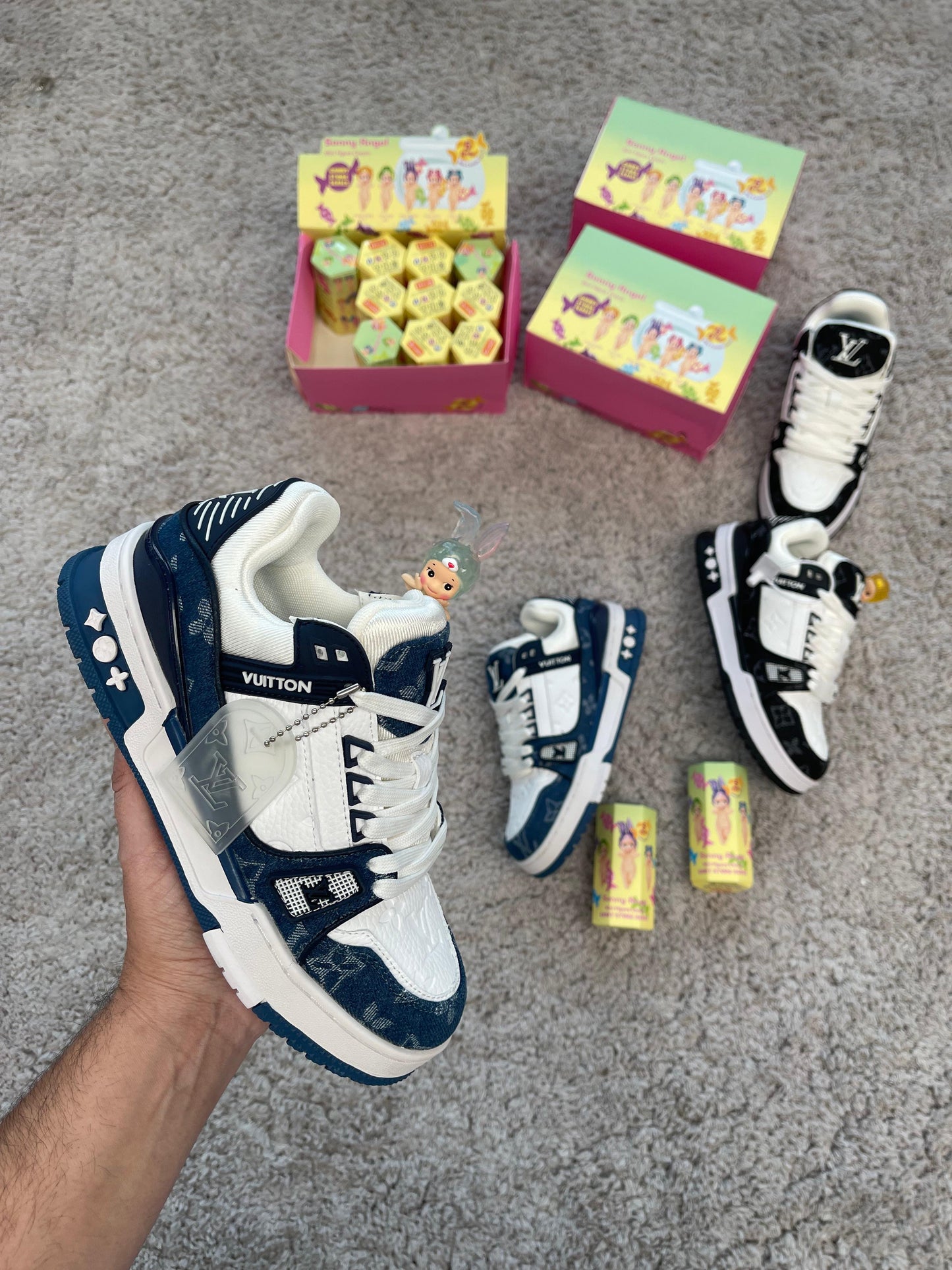 Zapatillas Louis Vuitton “Máxima calidad” *azul*