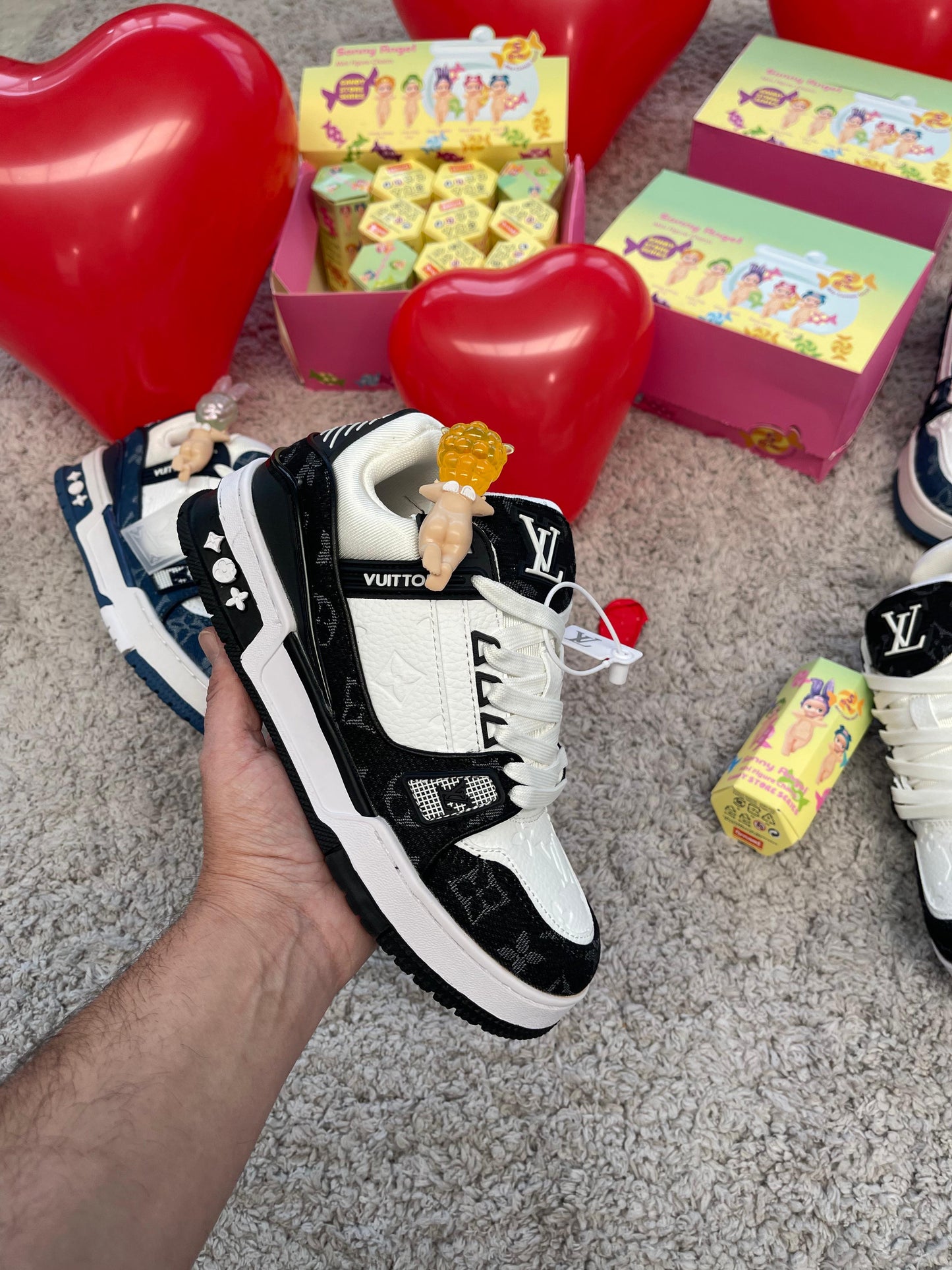 Zapatillas Louis Vuitton “Máxima calidad” *negro*