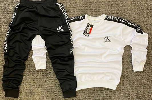 Chándal Calvin Klein bordado blanco