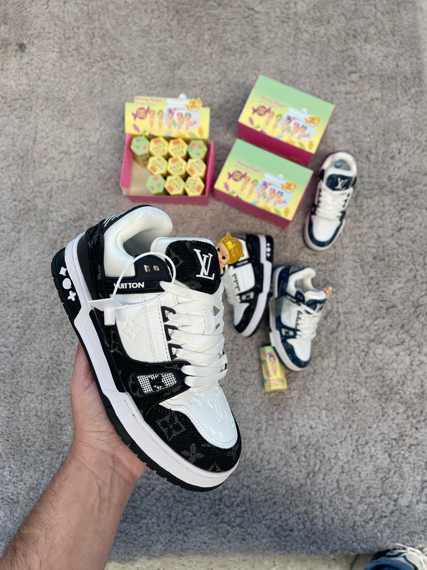 Zapatillas Louis Vuitton “Máxima calidad” *negro*