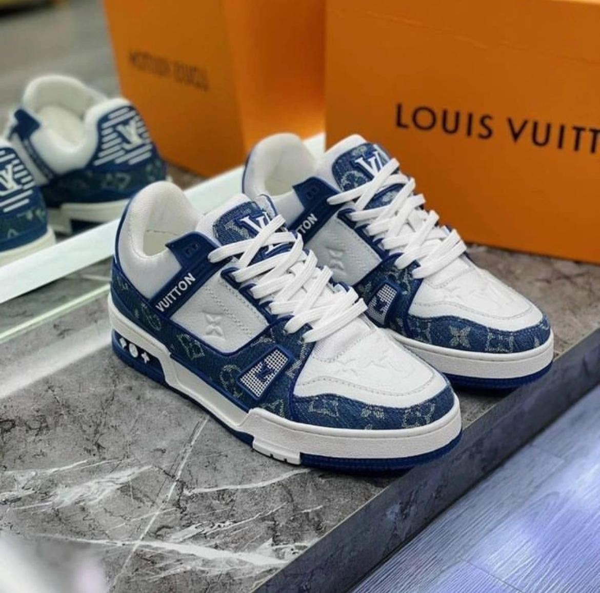 Zapatillas Louis Vuitton “Máxima calidad” *azul*