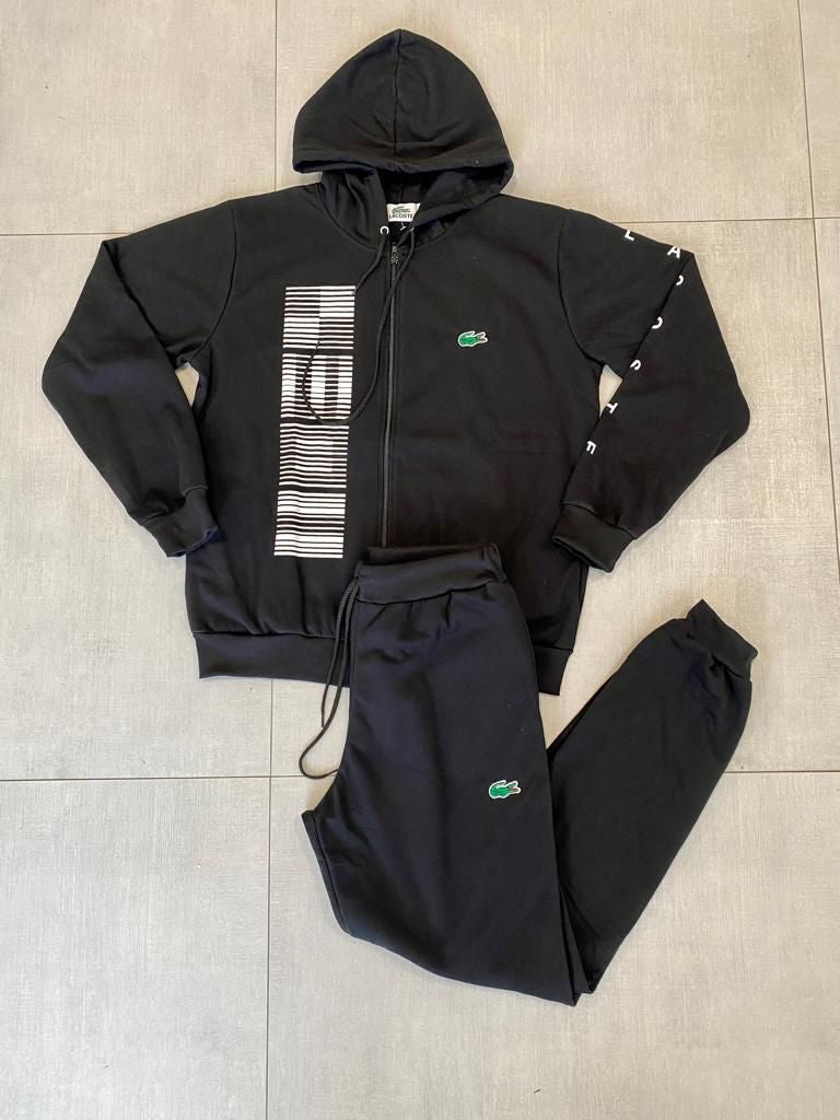 Chándal Lacoste negro