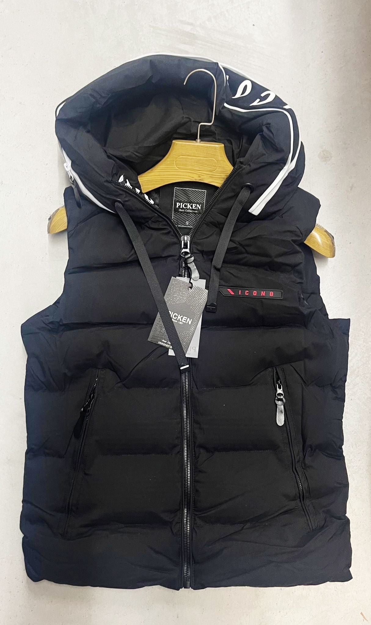 Chaleco icon 8 negro