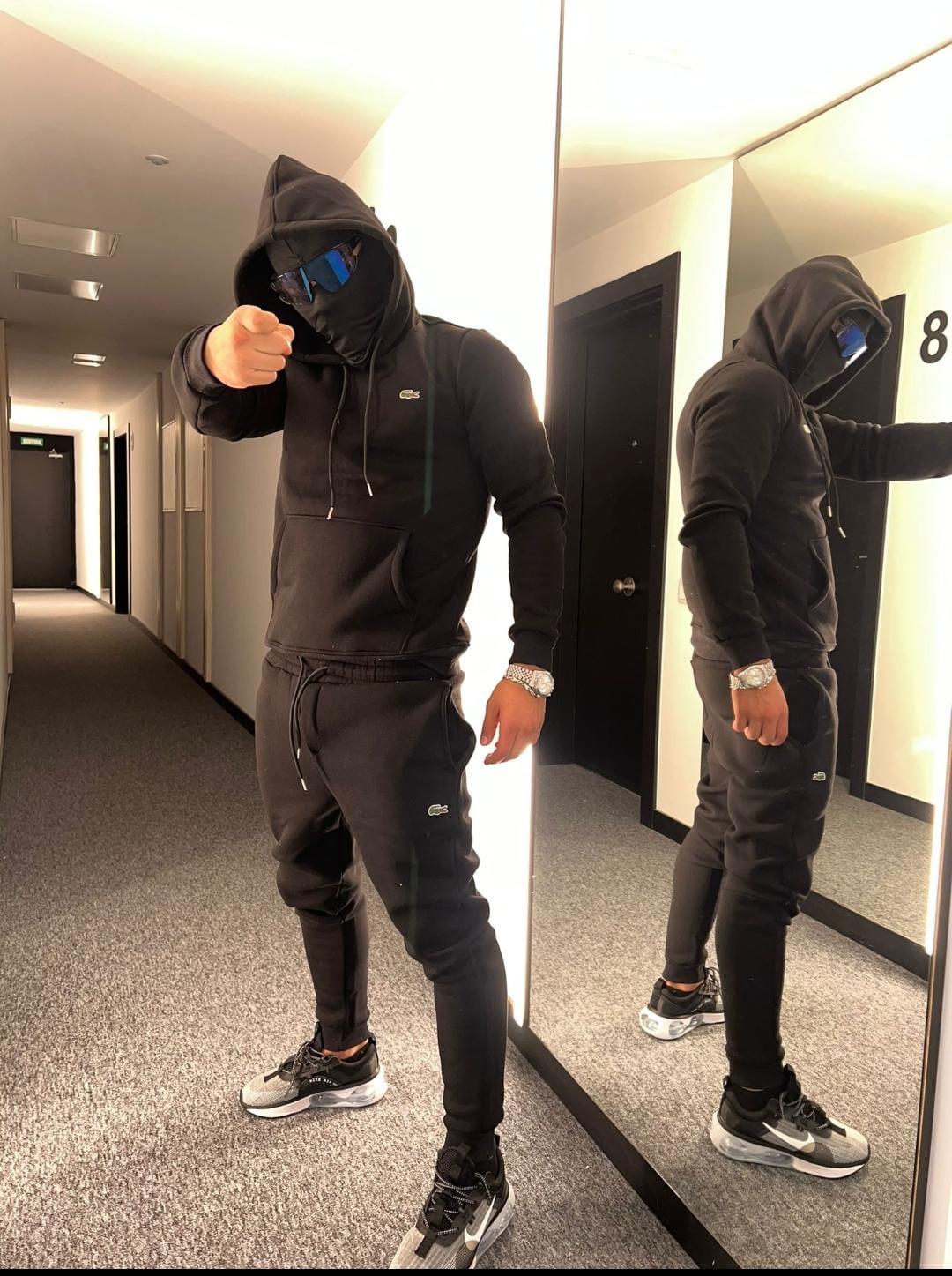 Chándal LaCoste negro entero