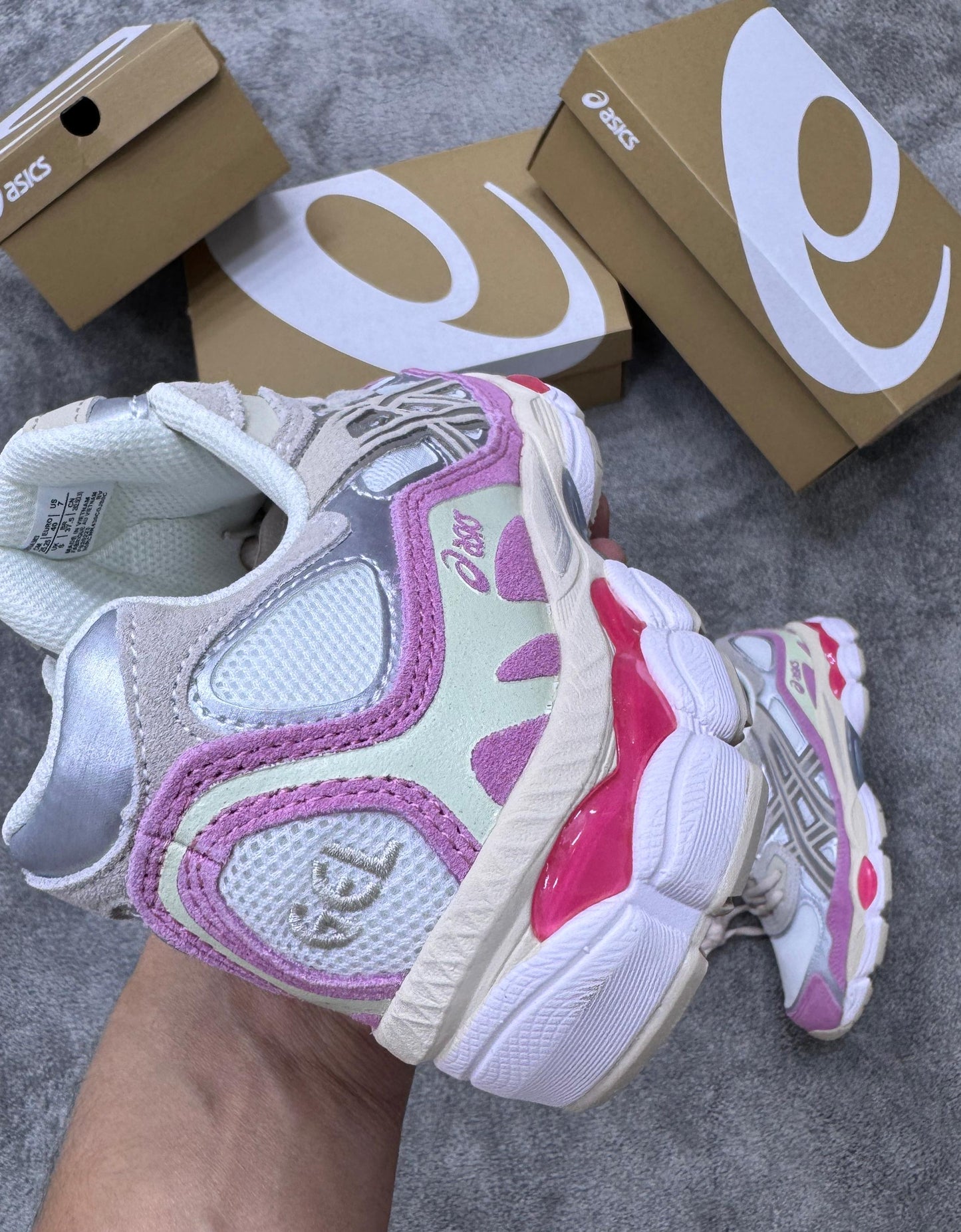 ASICS GEL-NYC  ROSA/BLANCO