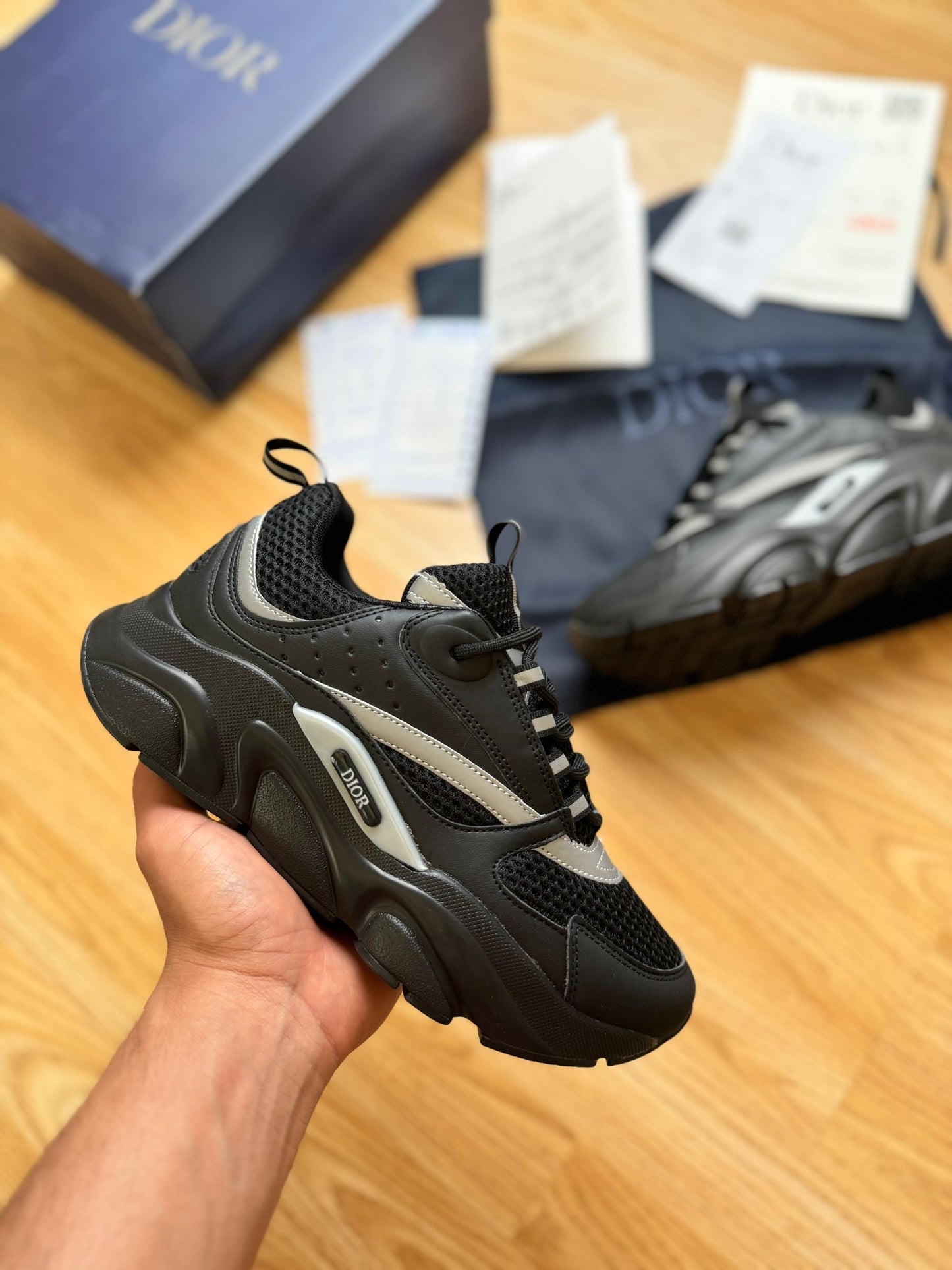 Zapatillas Dior B22 negro