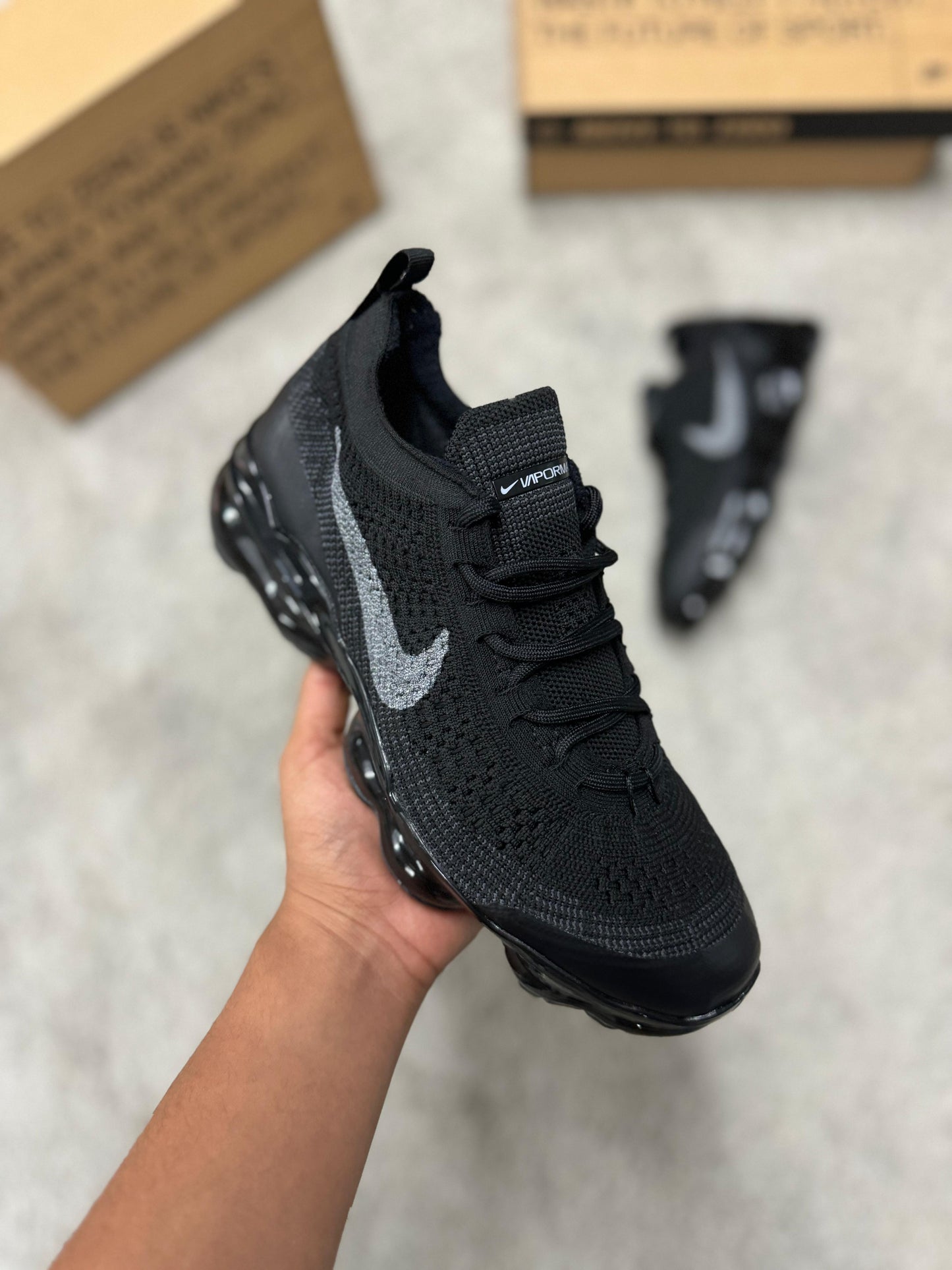 Nike VAPORMAX negro calidad 5G