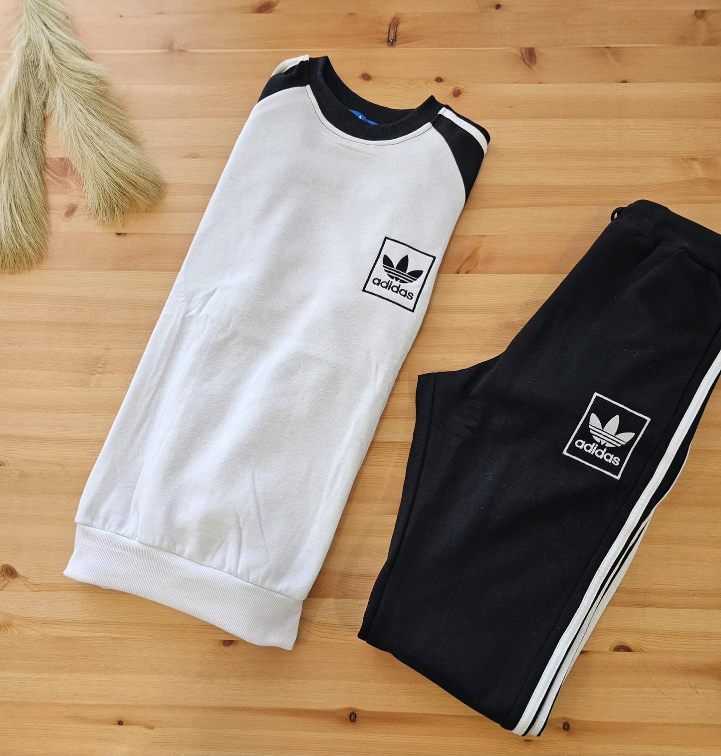 Chándal Adidas negro/Blanco