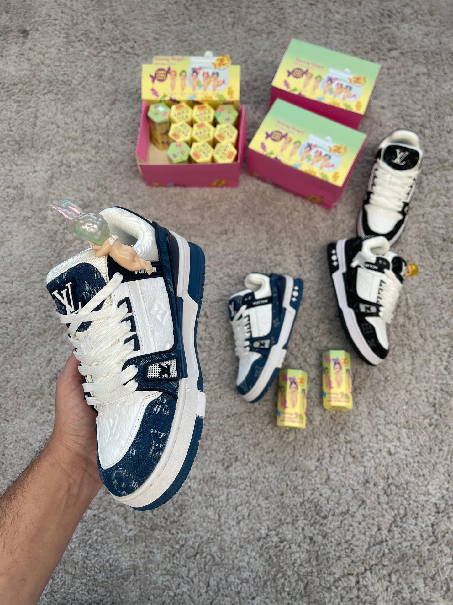 Zapatillas Louis Vuitton “Máxima calidad” *azul*