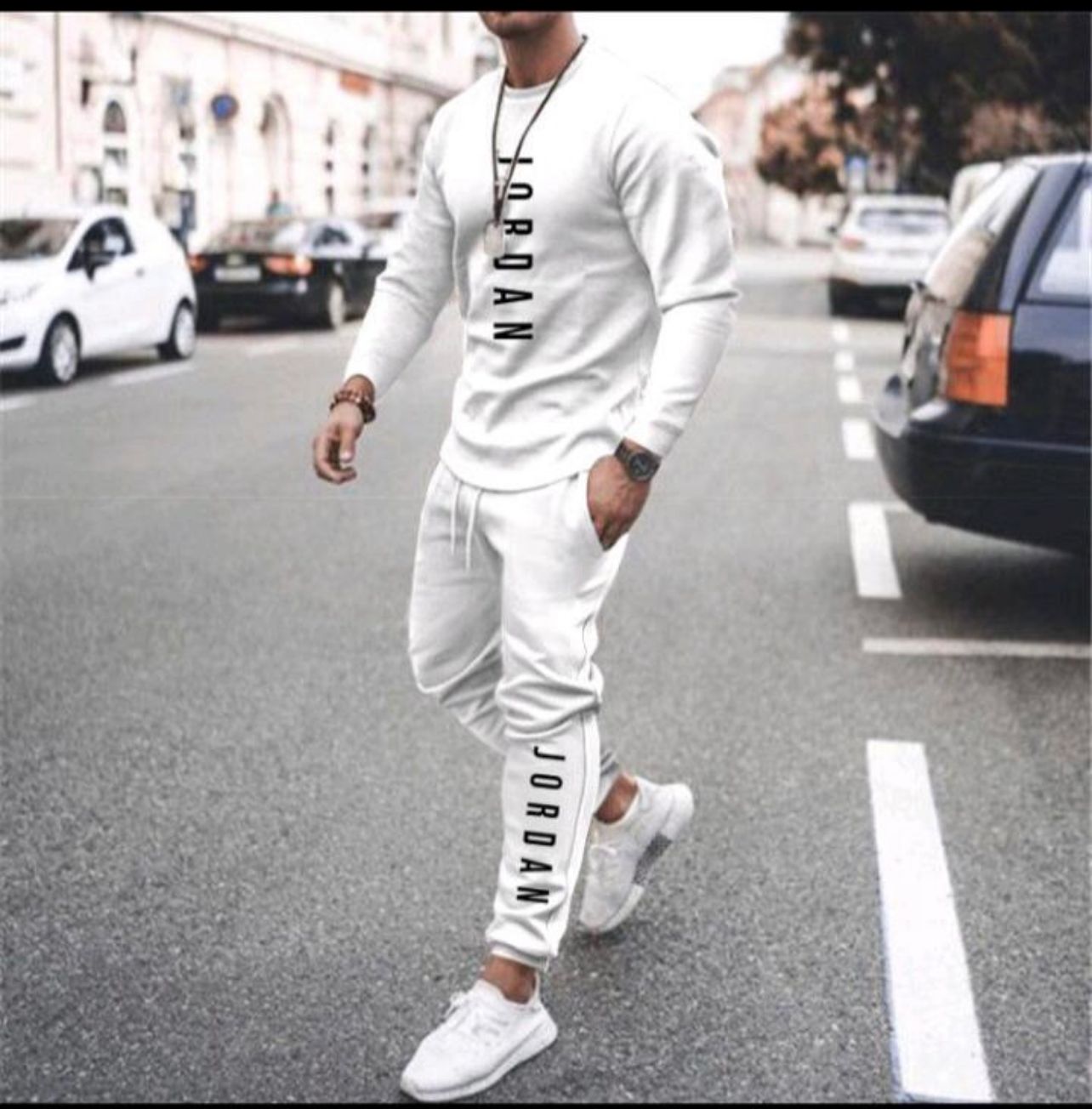 Conjunto Nike Jordan Blanco