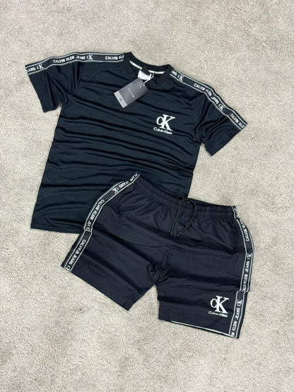 Conjunto verano calvin klein negro
