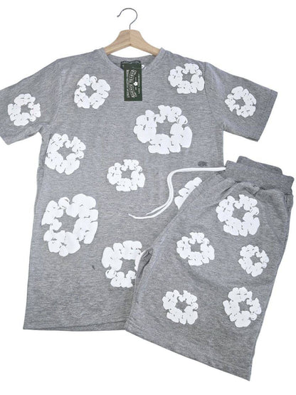 Conjunto verano denim tears gris