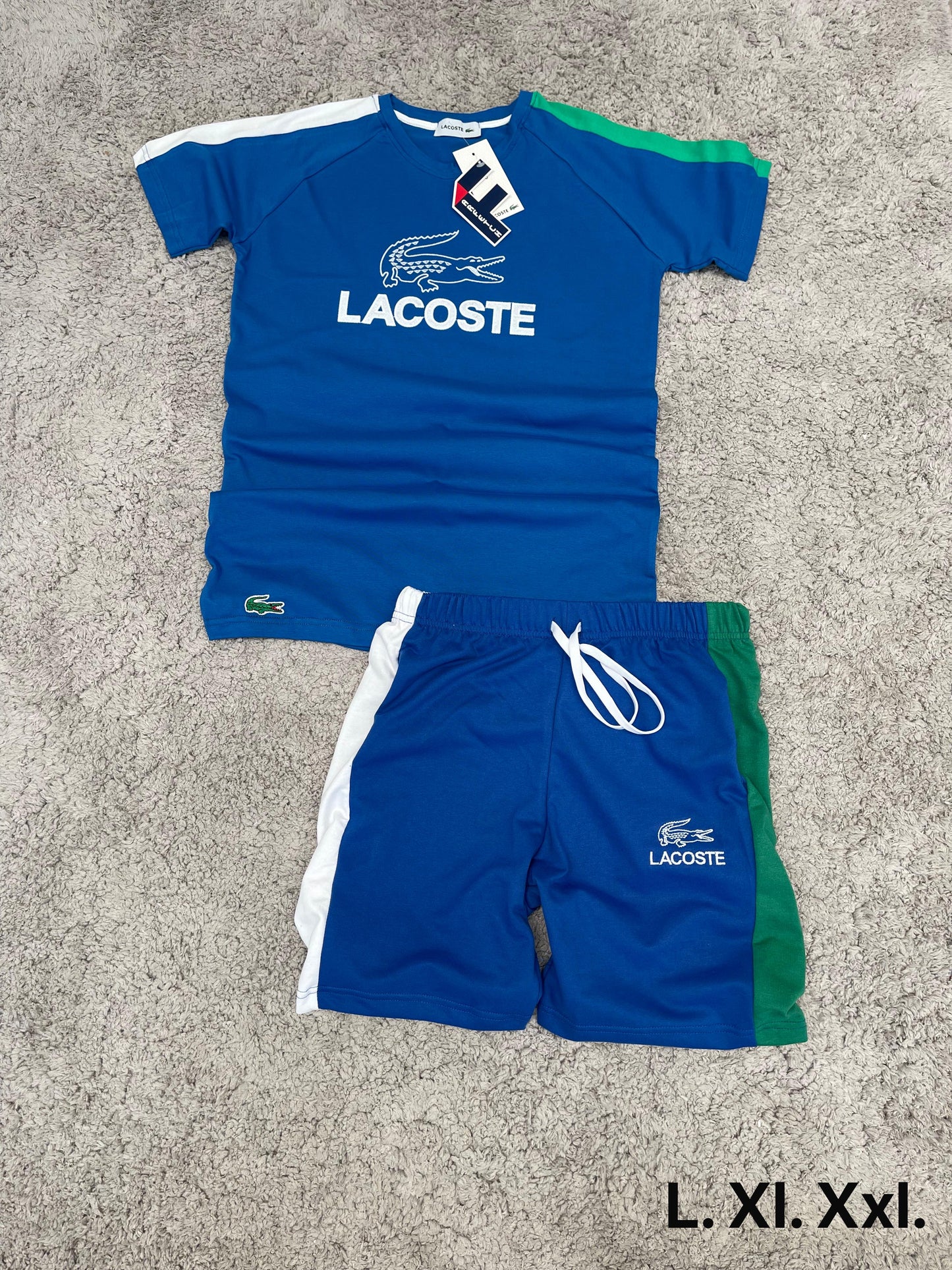 Conjunto verano Lacoste azul