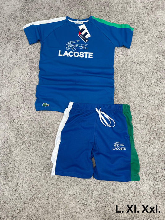 Conjunto verano Lacoste azul