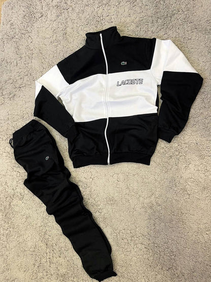Chándal Lacoste banco/negro