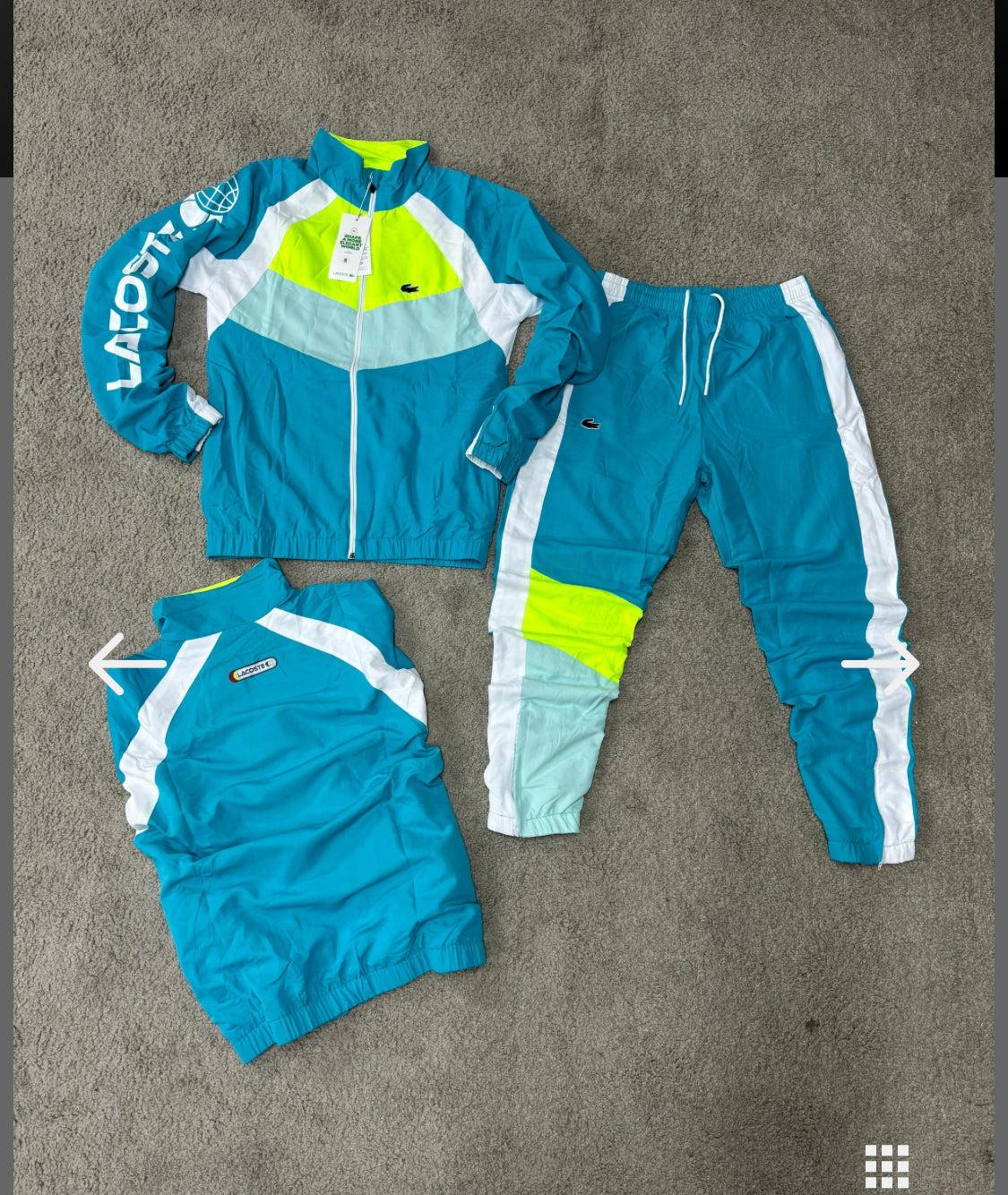 CHÁNDAL LACOSTE AZUL