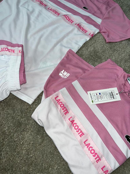 Conjunto verano Lacoste rosa