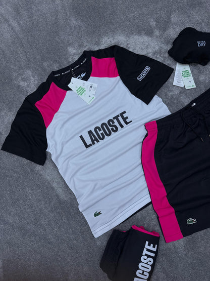 Conjunto verano Lacoste rosa