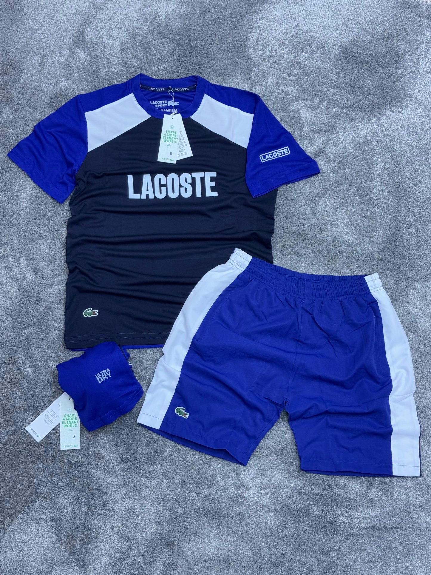 Conjunto verano Lacoste azul