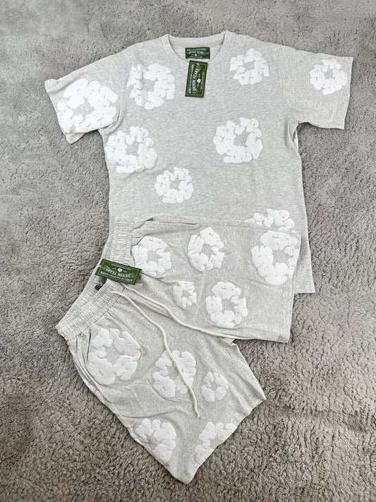 Conjunto verano denim tears gris