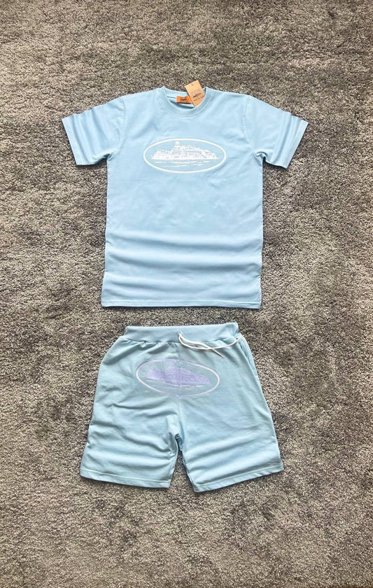 Conjunto verano corteiz azul bebe
