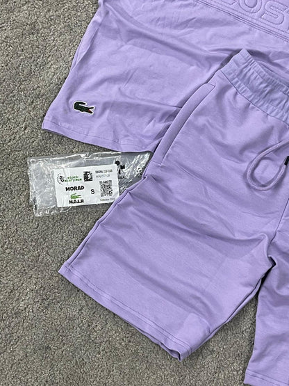 Conjunto verano Lacoste  morado