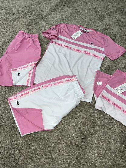 Conjunto verano Lacoste rosa