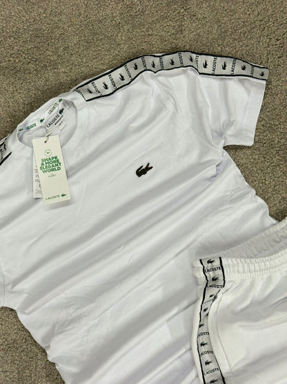 Conjunto verano Lacoste Blanco