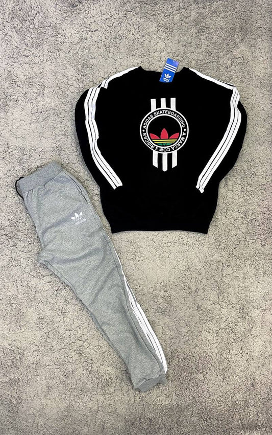 Conjunto Adidas Skate boarding Negro