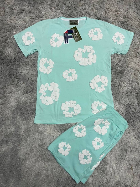 Conjunto verano denim tears verde